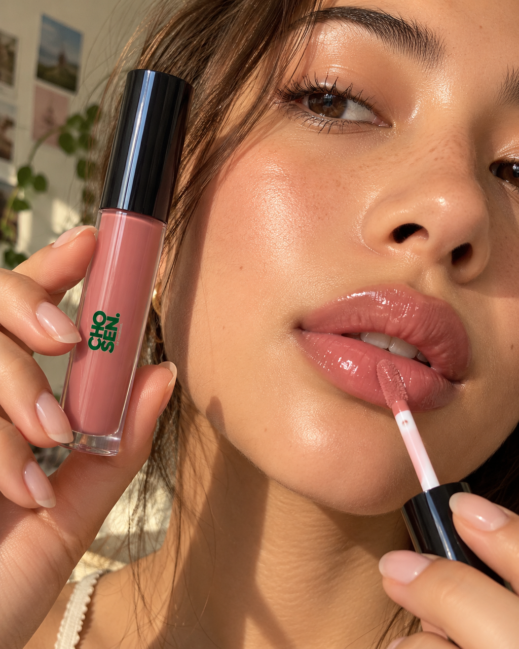 Lip Gloss - Warm Rose