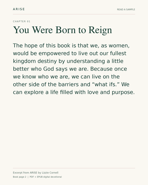 ARISE | A Digital Devotional on Identity in Christ